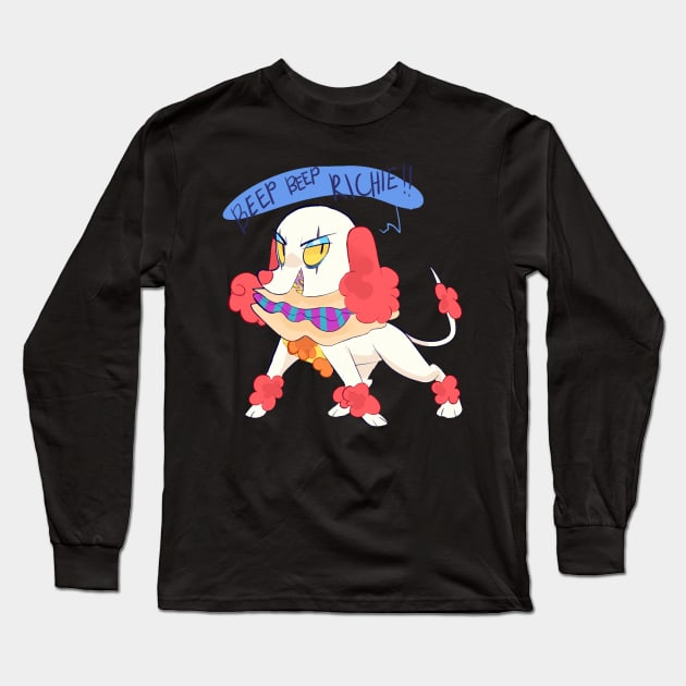 BEEP BEEP RICHIE Long Sleeve T-Shirt by Waackery